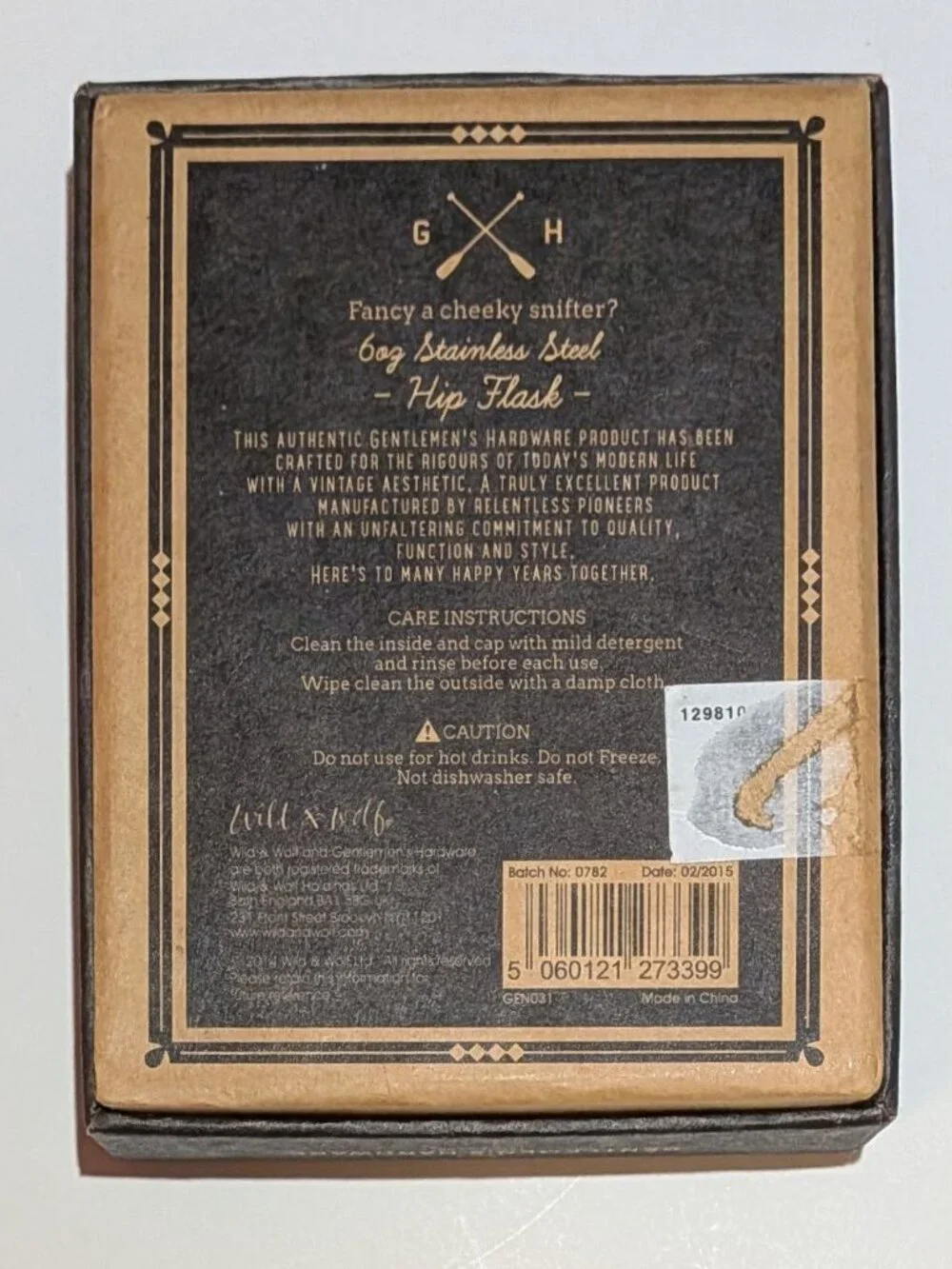 Gentlemans Hardware brand new